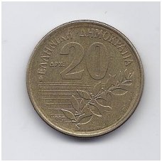 GREECE 20 DRACHMES 1992 KM # 154 VF