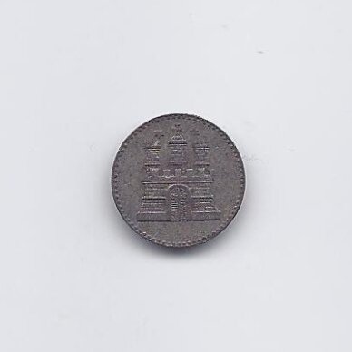 HAMBURG 1 DREILING 1855 KM # 582 VF 1