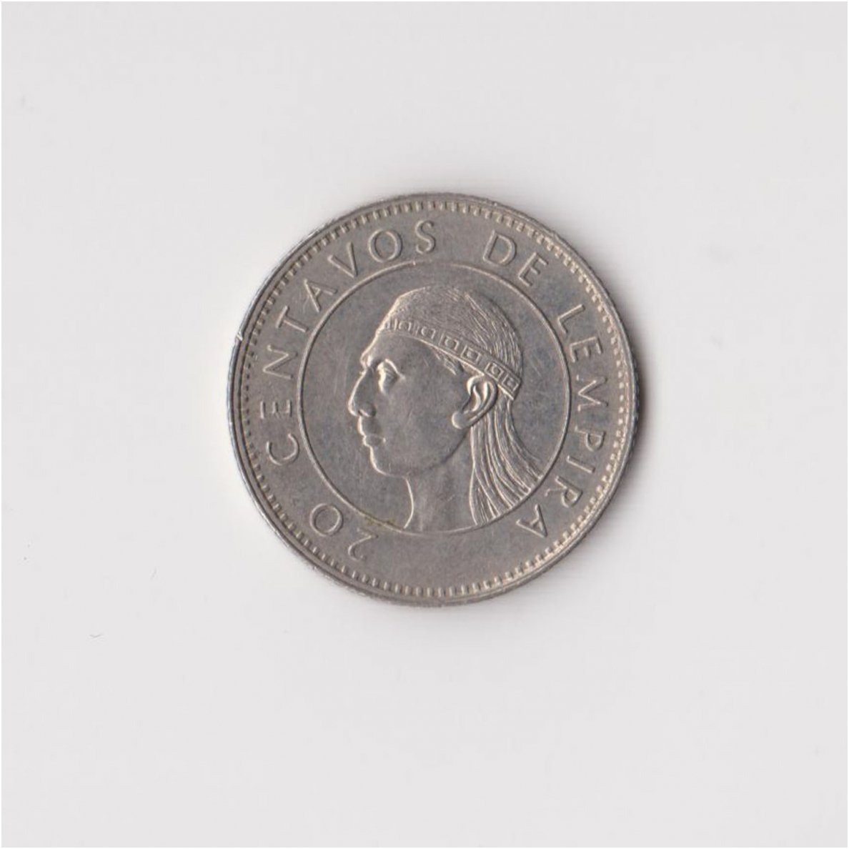 HONDURAS 20 CENTAVOS 1991 KM # 83a.1 VF