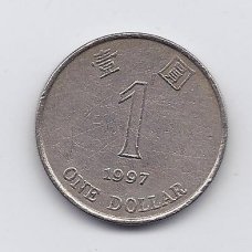 HONKONGAS 1 DOLLAR 1997 KM # 69a F