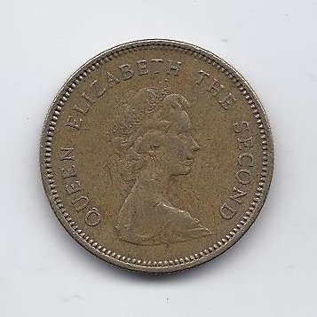 HONKONGAS 50 CENTS 1978 KM # 41 VF 1