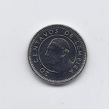 HONDURAS 20 CENTAVOS 2010 KM # 83a UNC