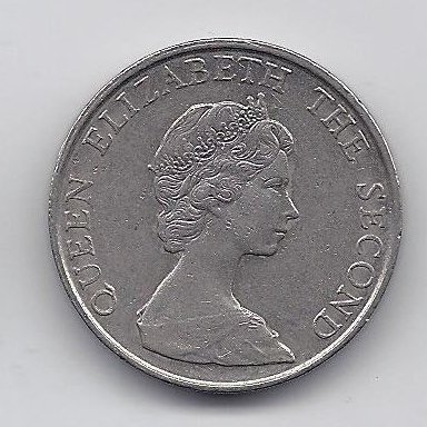 HONKONGAS 5 DOLLARS 1980 KM # 46 VF 1
