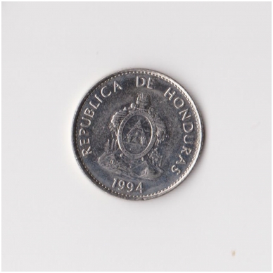 HONDURAS 20 CENTAVOS 1994 KM # 83a.1 VF 1