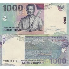 INDONEZIJA 1000 RUPIAH 2000 / 2004 P # 141e UNC