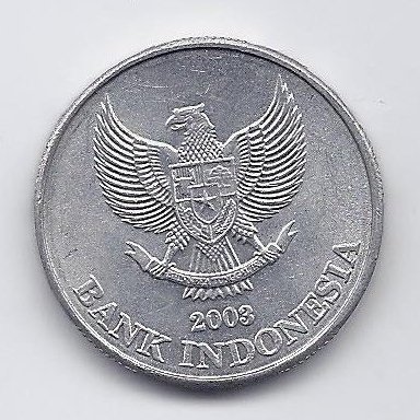 INDONEZIJA 500 RUPIAH 2003 KM # 67 XF 1