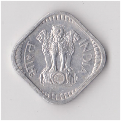 INDIA 5 PAISE 1974 KM # 18 VF 1