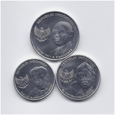 INDONEZIJA 2016 m. 3 monetų rinkinukas 1