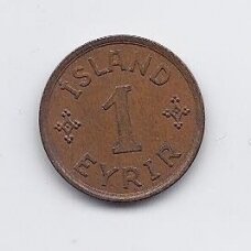 ICELAND 1 EYRIR 1937 KM # 5.1 VF