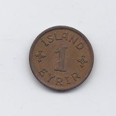 ICELAND 1 EYRIR 1938 KM # 5.1 VF