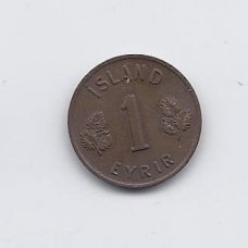 ICELAND 1 EYRIR 1953 KM # 8 VF