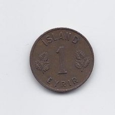 ICELAND 1 EYRIR 1957 KM # 8 VF/XF