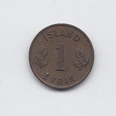 ICELAND 1 EYRIR 1958 KM # 8 VF