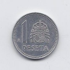SPAIN 1 PESETA 1985 KM # 821 XF SPAIN 1 PESETA 1985 KM # 821 XF