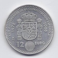 SPAIN 12 EURO 2003 KM # 1051 UNC Constitution