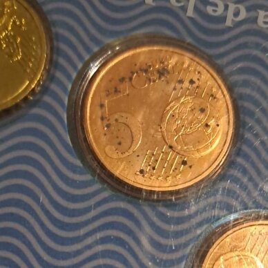 ISPANIJA 2007 m. Oficialus euro monetų rinkinys 1