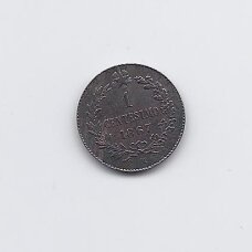 ITALIJA 1 CENTESIMO 1867 M KM # 1.1 VF