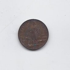 ITALIJA 1 CENTESIMO 1910 KM # 40 VF