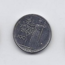 ITALIJA 100 LIRE 1992 KM # 96.2 XF
