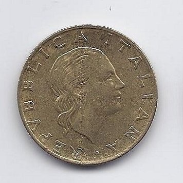 ITALIJA 200 LIRE 1978 KM # 105 VF 1