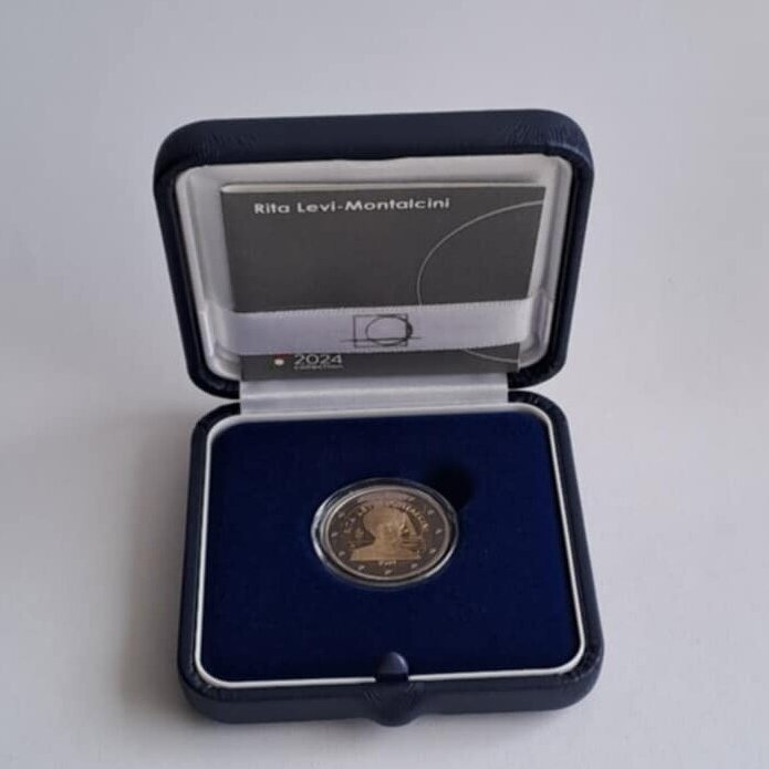 ITALIJA 2 EURO 2024 KM # 525 PROOF Rita Levi - Montalčini