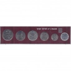 IZRAELIS 1977 m. Oficialus bankinis rinkinys