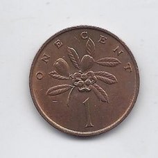 JAMAICA 1 CENT 1970 KM # 45 XF JAMAICA 1 CENT 1970 KM # 45 XF