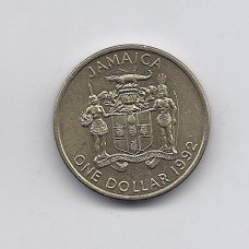JAMAIKA 1 DOLLAR 1992 KM # 145 XF