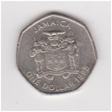 JAMAIKA 1 DOLLAR 1995 KM # 164 VF-XF