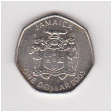 JAMAIKA 1 DOLLAR 2003 KM # 164 VF-XF