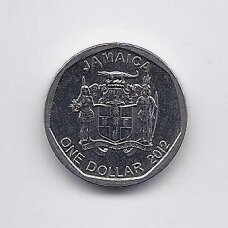 JAMAIKA 1 DOLLAR 2012 KM # 189 XF