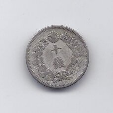 JAPAN 10 SEN 1908 Y # 29 VF