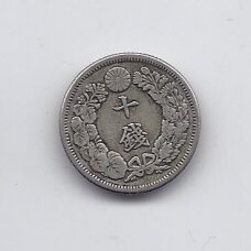 JAPAN 10 SEN 1910 Y # 29 VF
