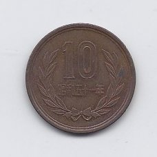 JAPONIJA 10 YEN 1976 Y # 73a XF