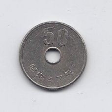 JAPONIJA 50 YEN 1972 Y # 81 VF JAPONIJA 50 YEN 1972 Y # 81 VF
