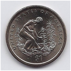 JAV 1 DOLLAR 2009 D KM # 467 XF/AU "Trijų Seserų" agrokultūros paplitimas JAV 1 DOLLAR 2009 D KM # 467 XF/AU "Trijų Seserų" agrokultūros paplitimas