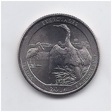 USA 25 CENTS 2014 D KM # 570 UNC Everglades National Park USA 25 CENTS 2014 D KM # 570 UNC Everglades National Park