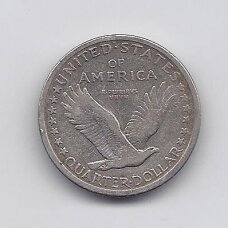 JAV 1/4 DOLLAR 1917 S KM # 141 VF