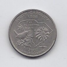 USA 25 CENTS 2000 P KM # 307 VF South Carolina USA 25 CENTS 2000 P KM # 307 VF South Carolina
