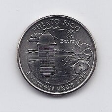USA 25 CENTS 2009 D KM # 446 UNC Puerto Rico USA 25 CENTS 2009 D KM # 446 UNC Puerto Rico