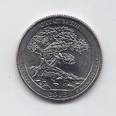 USA 25 CENTS 2013 D KM # 544 UNC Great Basin