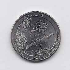 USA 25 CENTS 2015 D KM # 598 UNC Kisatchi National Forest