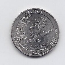 USA 25 CENTS 2015 D KM # 598 VF Kisatchi National Forest USA 25 CENTS 2015 D KM # 598 VF Kisatchi National Forest