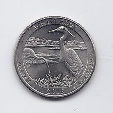 USA 25 CENTS 2015 P KM # 600 VF Bombay Hook USA 25 CENTS 2015 P KM # 600 VF Bombay Hook
