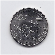 USA 25 CENTS 2019 P KM # 696 UNC War in the Pacific USA 25 CENTS 2019 P KM # 696 UNC War in the Pacific