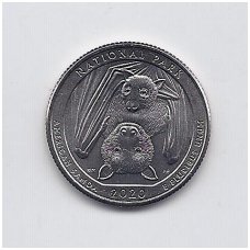 USA 25 CENTS 2020 P KM # 719 UNC American Samoa
