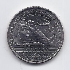USA 25 CENTS 2023 P KM # 778 UNC Bessie Coleman