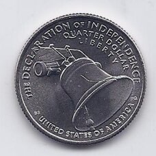USA 25 CENTS 2026 P KM # 827 UNC Declaration of Independence USA 25 CENTS 2026 P KM # 827 UNC Declaration of Independence