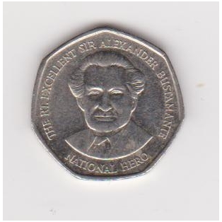 JAMAICA 1 DOLLAR 1996 KM # 164 VF-XF 1