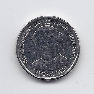 JAMAIKA 1 DOLLAR 2014 KM # 189 VF 1